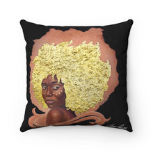 Load image into Gallery viewer, &quot;Fro&quot;,  Spun Polyester Square Pillow