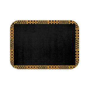 King (black) Bath Mat